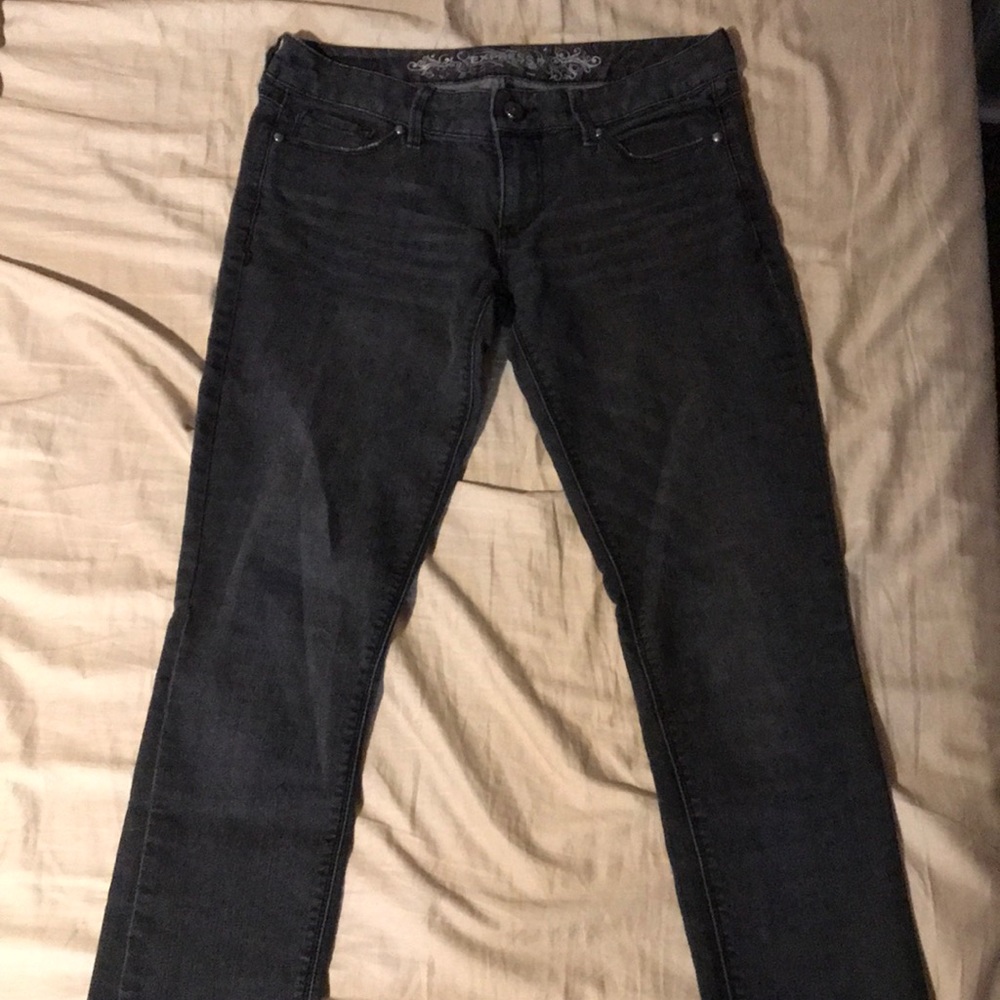 Express Low Rise Jeans - 6